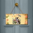 thumbnail image 2 of Boston Terrier Celebrates Spring and Enjoys a Happy Easter Landscape Wood Sign Gentleman Dog Lover Gifts Hanging Wall Home Decor - 02001, 2 of 5