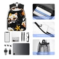 thumbnail image 4 of Balery Cat Skulls and Flowers Mochila para Mujeres y Hombres, Mochila Ligera Casual para Viajes, Mochila Clásica Básica para la Universidad, 4 of 6