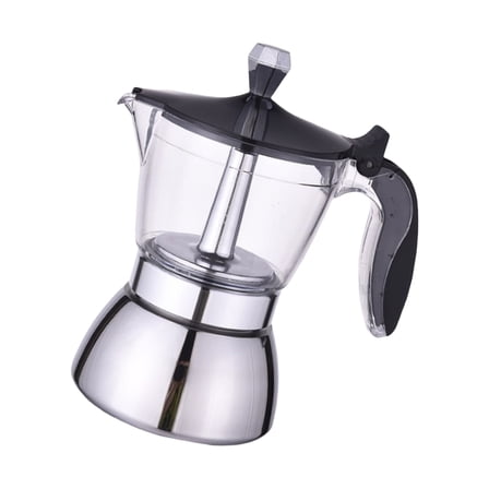 Sturdy Stainless Steel Coffee Coffee Pots With Covers Suitable For Family Use Or Office Setting
