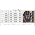 thumbnail image 2 of T Shirts for Women Trendy Tshirts Summer Solid Color V Neck Printed Short Sleeved T-Shirts Tops Under $5, 2 of 3