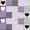 Purple Patchwork, variant on Erosebridal Polka Dot Heart Grid Pattern Twin Duvet Cover for Girls, Minimalist Dots Love Twin Bedding, Pink Reversible 2pcs 1 Duvet Cover and 1 Pillowcase