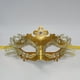 thumbnail image 2 of Mascarada para hombre y mujer con cadena de diamantes de imitación Decoración de Carnaval Adecuado para el traje del partido, 2 of 3