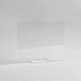 thumbnail image 2 of UNIQOOO 4" Clear Acrylic Stand |3mm Slot Wedding Sign Holders, Perfect for Wedding, Table Number, Exhibition, Office, Restaurant, Business, 4 Count, 2 of 8