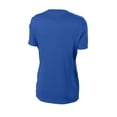 thumbnail image 6 of Sport-Tek Ladies PosiCharge Competitor V Neck Tee-L (True Royal), 6 of 6