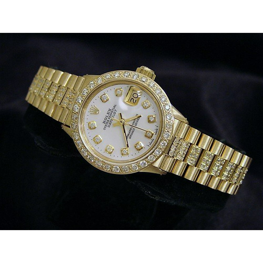 pre owned rolex gold