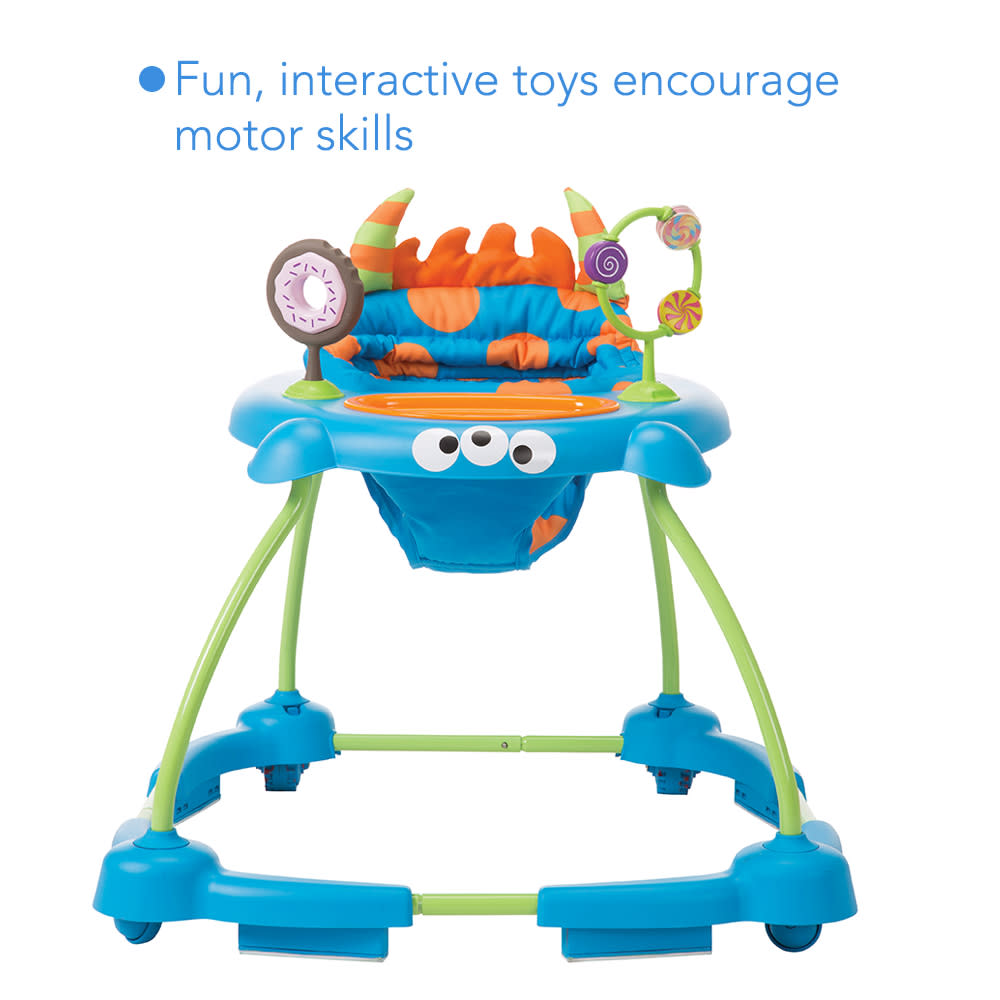 Cosco Simple Steps Baby Walker, Monster Syd - image 2 of 17