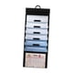 thumbnail image 5 of Organizador de archivos de pared para colgar, 6 niveles, tamaño carta A4, resistente y expandible. azul, 5 of 9