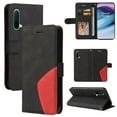 thumbnail image 1 of Case for OnePlus Nord CE 5G Leather Wallet Book Flip Folio Stand View Cover - Black, 1 of 5