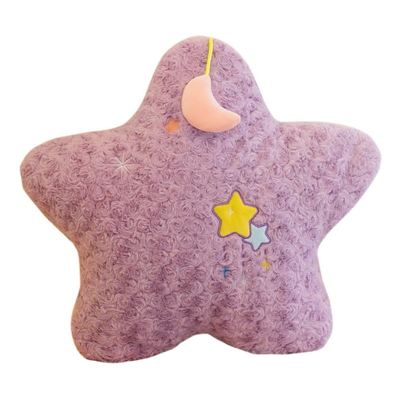 Renjiang Star Pillow Plush , Stuffed Star Shaped Pillow Cute Toy for Teen 20 inch