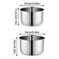 thumbnail image 3 of Non-Stick Aluminum Inner Pot, Thickened Double-Sprayed Electric Pressure Cooker Liner, 6L Capacity - Compatible With Electric Pressure Cookers For Home Cooking, Meal Prep, Family, 3 of 4