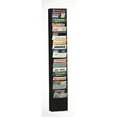 thumbnail image 1 of Durham 400-08 Steel 20 Contour Pockets Vertical Literature Rack, Black, 1 of 1