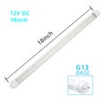 thumbnail image 3 of F15T8 DC 12V 18inch/18"Length 7W 6500K T8 LED Replacement Tube Light Automotive RV Marine (6 packs ), 3 of 5