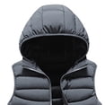 thumbnail image 3 of Sleeves for Men - Gilet à Capuche Sans Manches en Polyester - Décontracté, Quotidien, 3 of 7