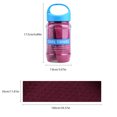 thumbnail image 4 of Super Absorbent Towel Super Breathable Cooling Effect Towel For Sports Gym Workout Magenta, 4 of 8