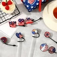 thumbnail image 6 of PATLOLLAV 8Pcs 4th of July Straw Cover Cap for Stanley Cup 40oz/30oz Tumbler, 10mm Reusable Cute Drinking Straw Topper Accessories, Portable Protector Plugs Decorations Gifts for Party Favors, 6 of 6