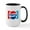 White/Black Inside, variant on CafePress - 90S Pepsi Logo - 15 oz Ceramic Large White Novelty Mug