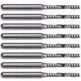 thumbnail image 1 of 8pcs 2mm x 15mm Carbide Single Flute Spiral End Mill CNC Router Bit, 1 of 8