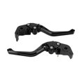 thumbnail image 1 of 2pcs Brake Clutch Lever Set Extendable Adjustable CNC Aluminum Alloy Replacement for DUCATI Streetfighter PanigaleBlack, 1 of 5