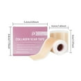 thumbnail image 4 of Silicone Scar Sheets - (1.6" x 120" Roll) Advanced Professional Medical Treatment for Scar Reduction, Painless Scar Removal Sheets for Surgical Scars, C-Section, Burns, Keloids, 4 of 12
