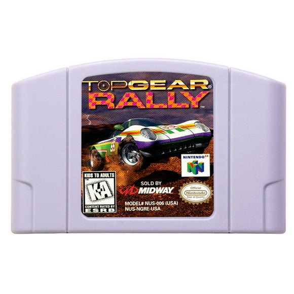 N64 games Cartridge Top Gear Rally
