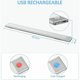 thumbnail image 2 of Luz LED para debajo del gabinete YUANXCMXG Luz de gabinete Recargable de 76 LED con sensor de movimiento, 2 of 3
