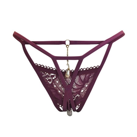 Bigersell Womens Boyshorts Underwear Clearance Women s Cotton Underwear Briefs Panty Style P-253 Polyester Cheeky Panties G String Thongs Ladies Briefs High Waist Women s Panties Purple One Size