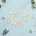 thumbnail image 4 of ELAYARD 100Pcs White Resin Mermaid Scale Flatback Cabochons Durable and for Crafting, 4 of 8