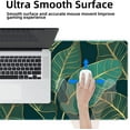 thumbnail image 6 of Gaming Mouse Pad XXL XL Large Mouse Pad Mat Long Extended Mousepad Desk Pad Non-Slip Rubber Mice Pads Stitched Edges Thin Pad (31.5x11.8x0.12 Inch)-Tropical Palm Banana Leaf, 6 of 6