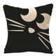 thumbnail image 2 of Fundas de almohada espeluznantes con diseño de fantasmas de Halloween, 18 x 18 pulgadas, funda de cojín de terror y miedo para sofá, juego de 4, 2 of 5