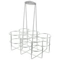 thumbnail image 6 of Masteelf Silver Beer Can Holder with Handle for Restaurant Bars Made of Composite Material Perfect for 6 Cans Storage, 6 of 8