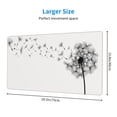 thumbnail image 2 of Sikiie Dandelion Blowing In The Wind Mouse Pad, 16x29.5 Mousepad Desk Mat in Anti-Slip Rubber Mousepads Mat for Game Office Laptop Computer, 2 of 8