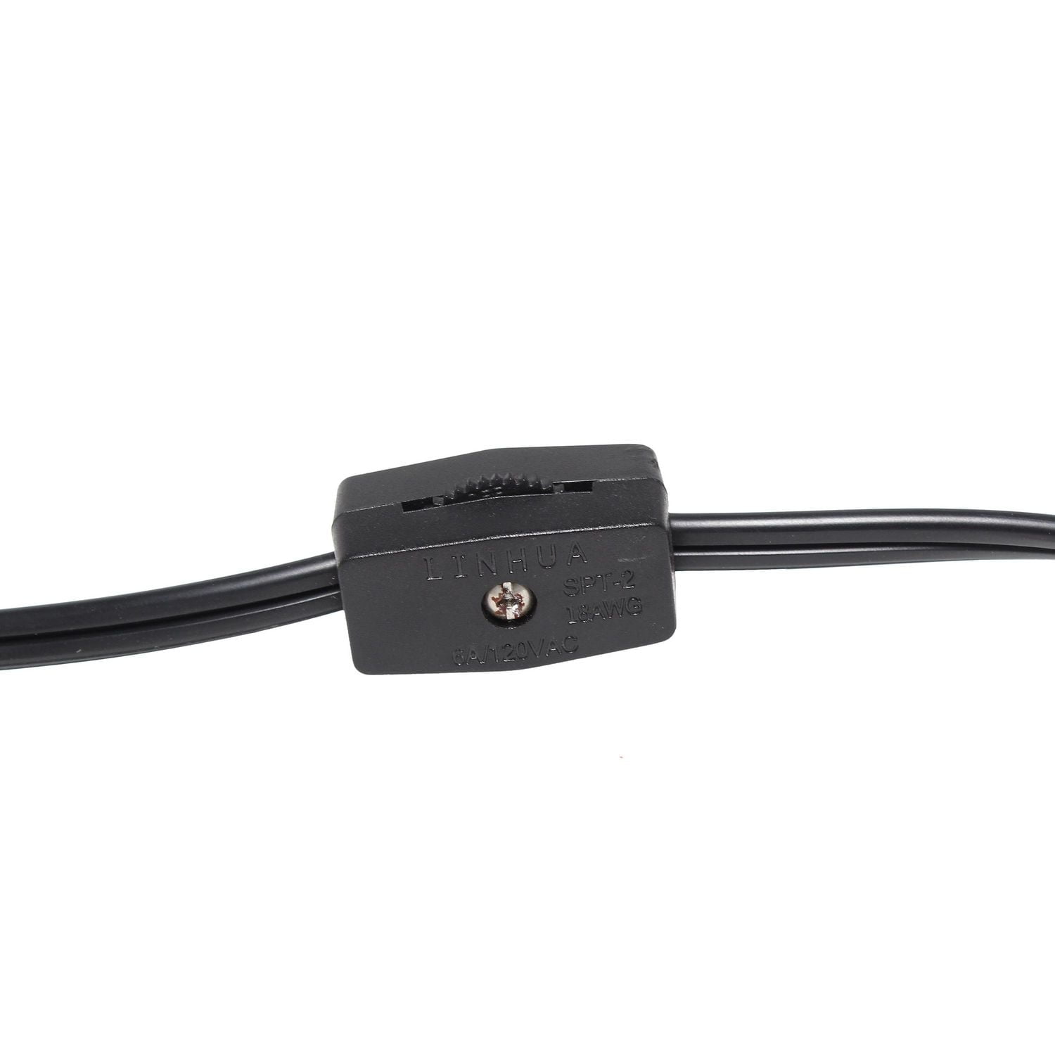 Simple Designs  Glass Table Lamp with Fabric Shade, Smoke with Gray Shade