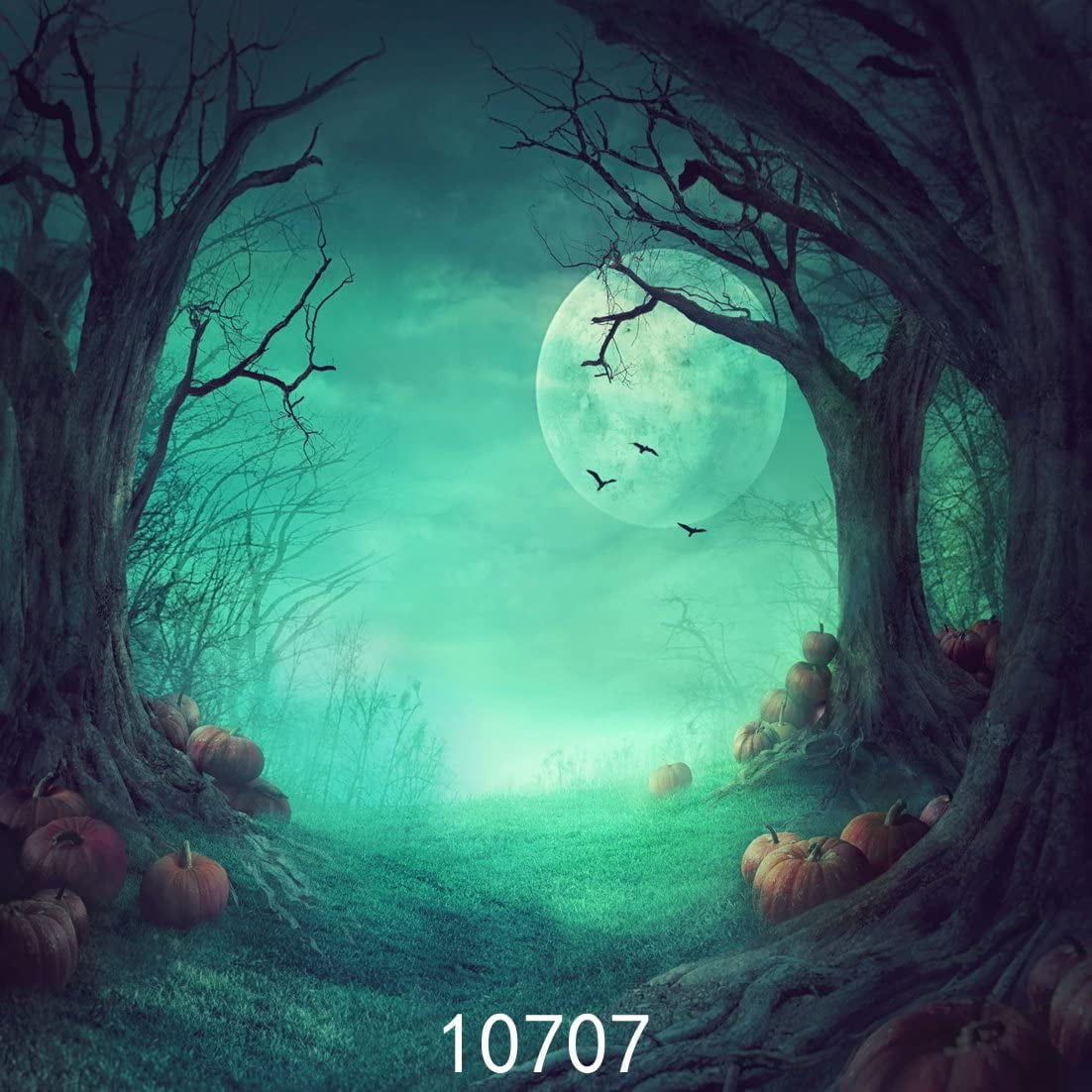 WOLADA 10x10ft Halloween Night Photography Backdrops Horror Forest Pumpkin  Backdrop Vinyl Photo Background Studio Props | Walmart Canada