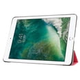 thumbnail image 3 of Funda de cuero con tapa horizontal y textura Custer para iPad 9.7 (2018) y iPad 9.7 (2017), con tres pliegues y función de suspensión/activación (negra), 3 of 5
