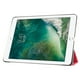 thumbnail image 3 of Funda de cuero con tapa horizontal y textura Custer para iPad 9.7 (2018) y iPad 9.7 (2017), con tres pliegues y función de suspensión/activación (negra), 3 of 5