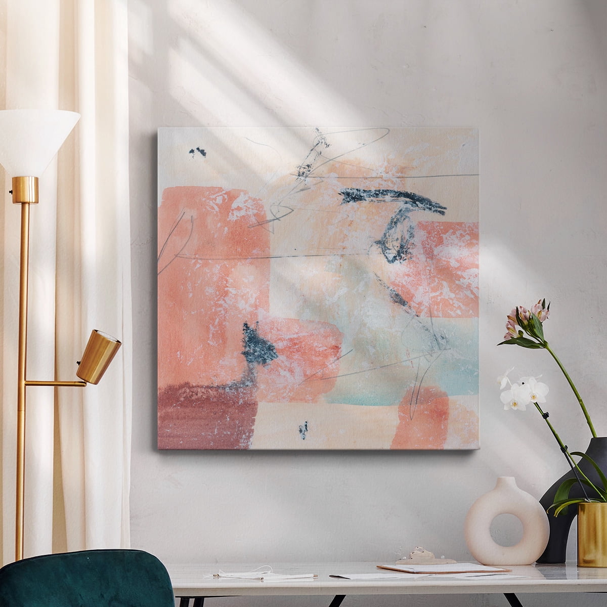 Wexford Home Warm Underneath III-Premium Gallery Wrapped Canvas, 10" x 10" - Ready to Hang