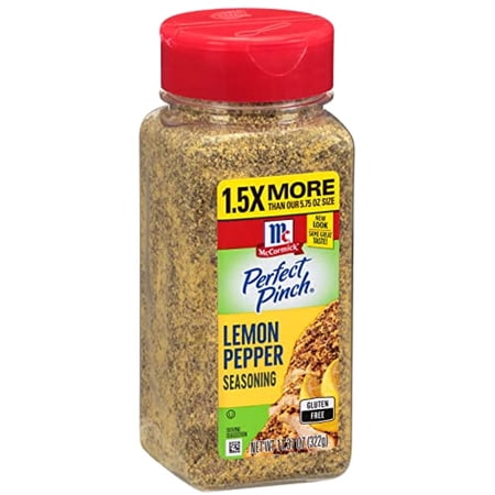Mccormick Perfect Pinch Lemon Pepper Seasoning  11.37 Oz (Packaging May Vary)