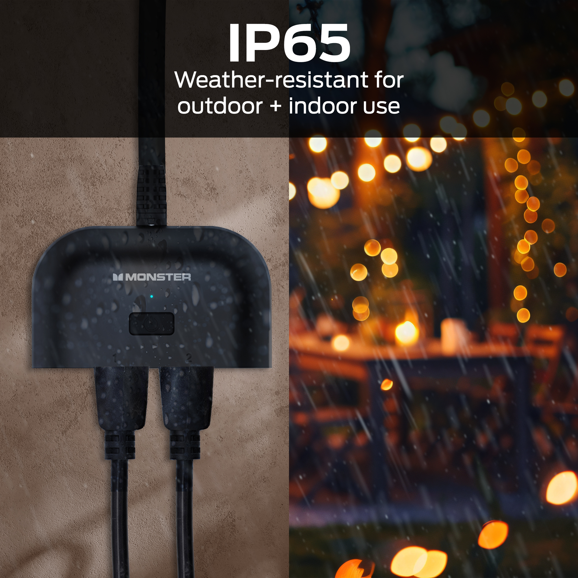 Monster Smart Wi-Fi Weather-Resistant Dual Outdoor Plug photo 7