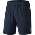 thumbnail image 3 of Male Summer Sport Shorts Quick Drying Shorts Reflective Marker Drawstring Loose Short Zipper Pocket Men Shorts, 3 of 4