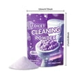 thumbnail image 3 of Toilet Bowl Cleaner, Deep Cleaning Foam Stain Remover Powder, Safe Toilet Cleaning That Deodorizes and Freshens Bathroom, Septic Safe, 1 Pack, 3 of 11