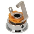 thumbnail image 4 of Guitar Output Jack, Bright Color Portable  Guitar Stereo Output Socket Smooth  for Party Black,Silver,Golden, 4 of 7