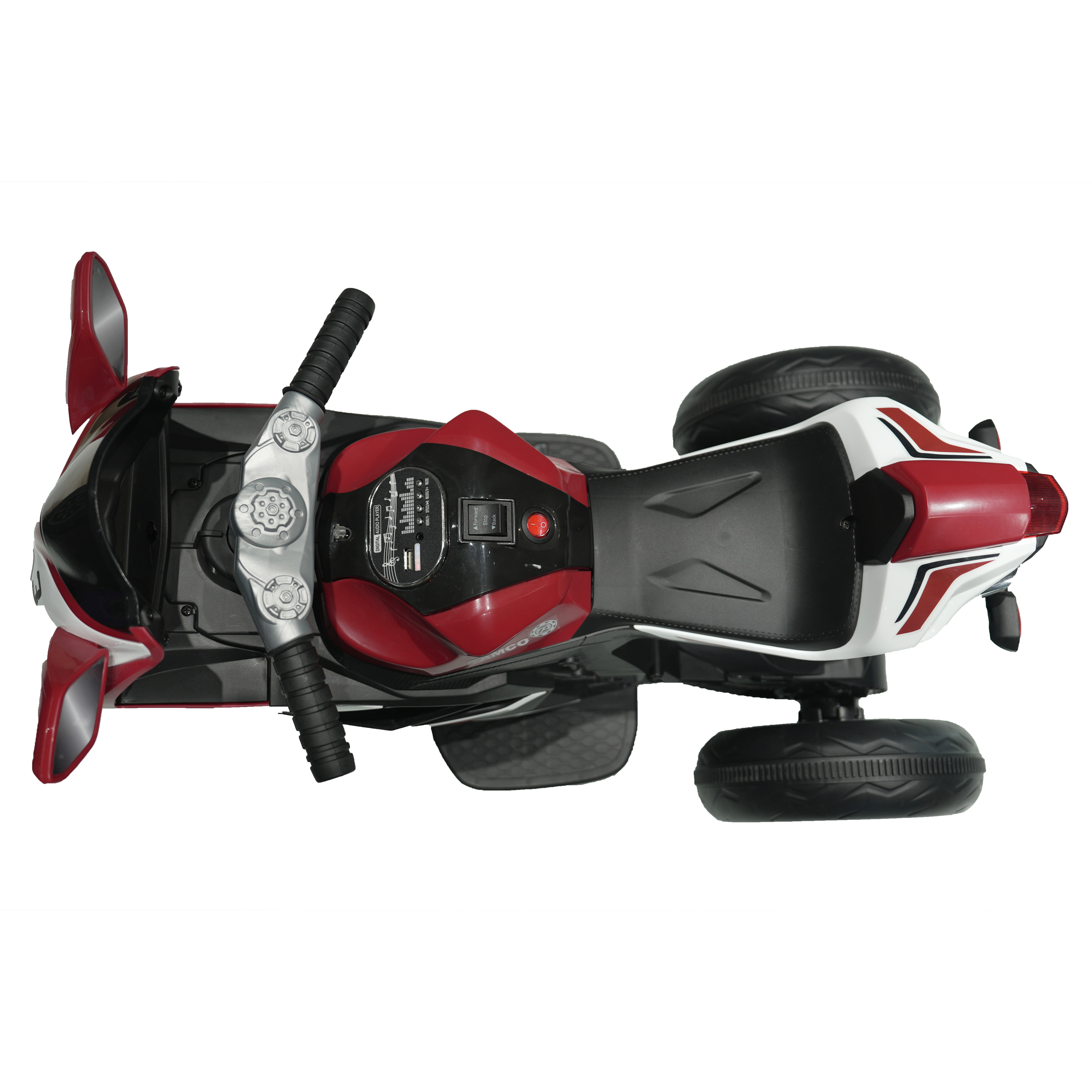 TAMCO Electric Motorcycle Ride On Toy with Lighting Wheels for Kids 3-4 Years Old 66 lb Max Weight