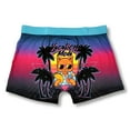 thumbnail image 4 of Fun Novelty Boxer Briefs for Men Vacation Mode Kitty Cat Retro Underwear, 4 of 5