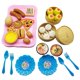 thumbnail image 3 of Kitchen Play Toy Simulation Burger Bum, juego de 31 piezas, azul, 3 of 5