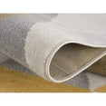 thumbnail image 4 of 2â€™ x 15â€™ Yellow Triangular Lattice Runner Rug, 4 of 8