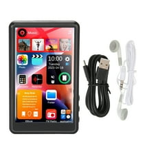 X20 4.0 Inch MP3 Music Player Full Touch Screen MP3 Player Bluetooth5.0 HiFi Sound 16GB 256GB for FM Radio Electric Book Black