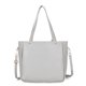 thumbnail image 4 of 4 unids/set patrón Litchi mujeres bolsos de hombro embrague Totes tarjetero (gris), 4 of 6