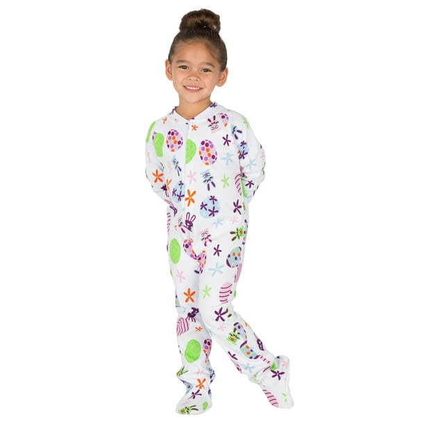 Footed Pajamas Footed Pajamas Easter Eggs Toddler Cotton Onesie