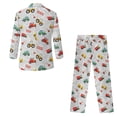 thumbnail image 2 of Whosucclay Cartoon Construction Vehicle Pattern, Elastic Waist Polyester Boys Suit Two Pockets Soft Boys Suit Set for School Wedding Party, 2 of 10