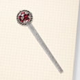 thumbnail image 4 of Minced flower Silver Lace-Edged Bookmark: Gift for Book Lovers and Readers - Bookmarks, Reading Accessories, Book Markers, 4 of 5